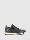 Sapatos com Atacadores em Azul Marinho